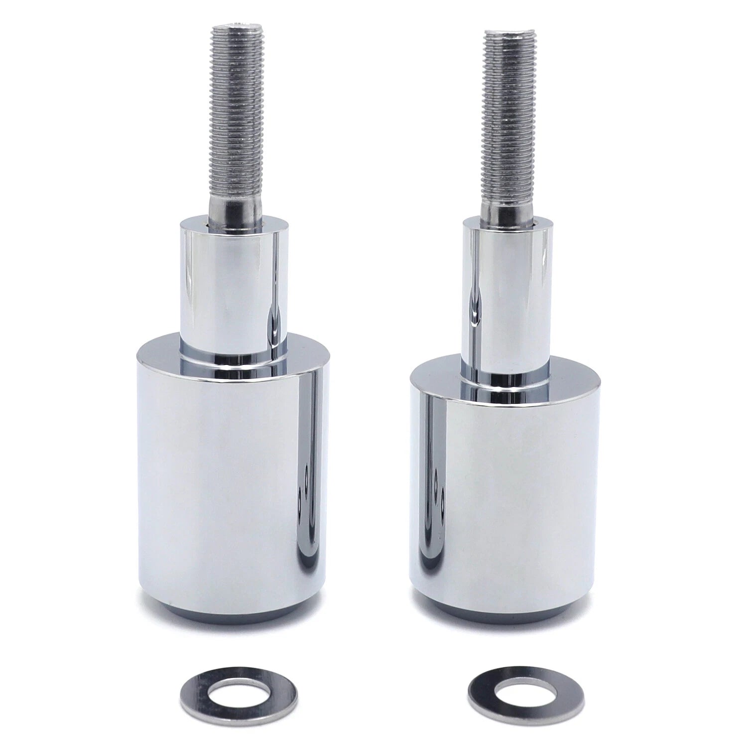 Chrome Frame Sliders for Honda CBR 600RR (2003–2006)