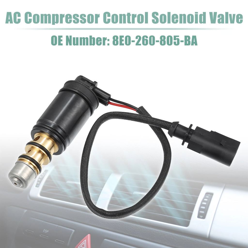 AC Compressor Control Solenoid Valve Replacement for Volkswagen Passat (2002–2005)