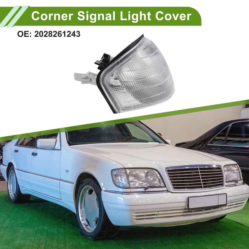 Right Corner Signal Light Cover for Mercedes-Benz C-Class (1994–2000)