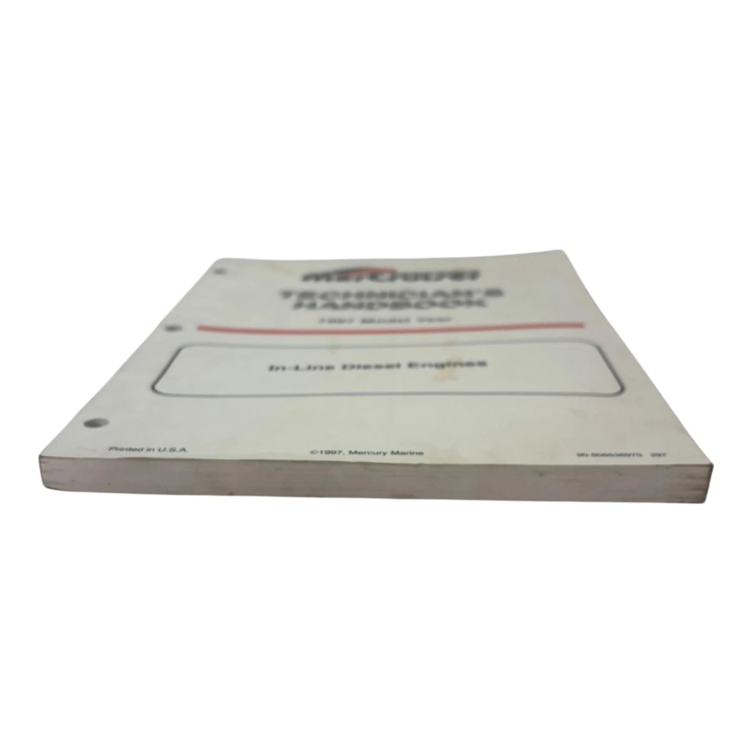 In-Line Diesel Engines Technicians Handbook for MerCruiser (1997)