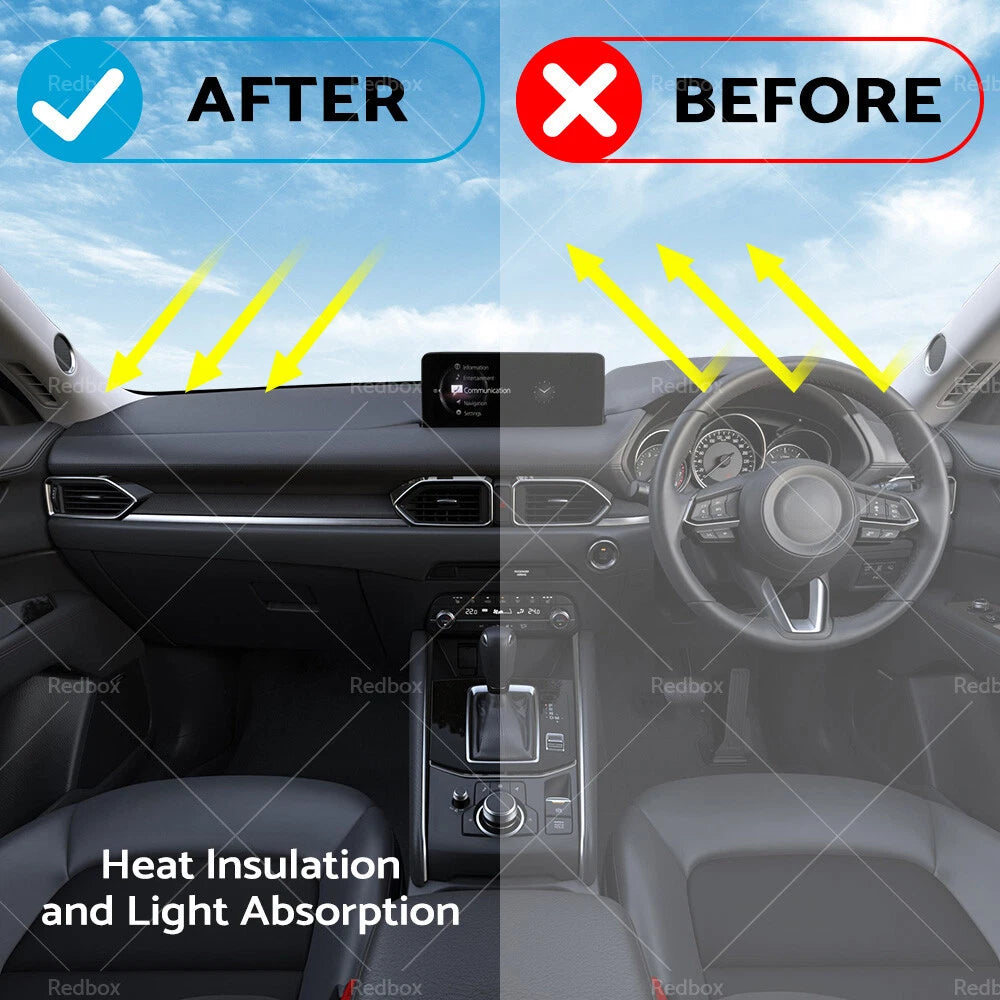 Dashboard Sun Cover for Toyota Prado 150 Series GDJ150R (2017–2020)