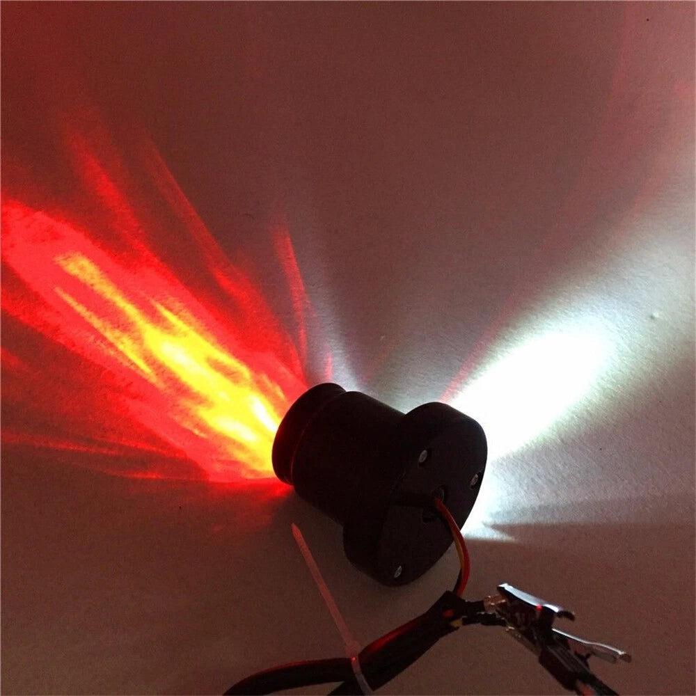 Chrome License Bracket & BK CD-Lid Tail Light for Harley Touring