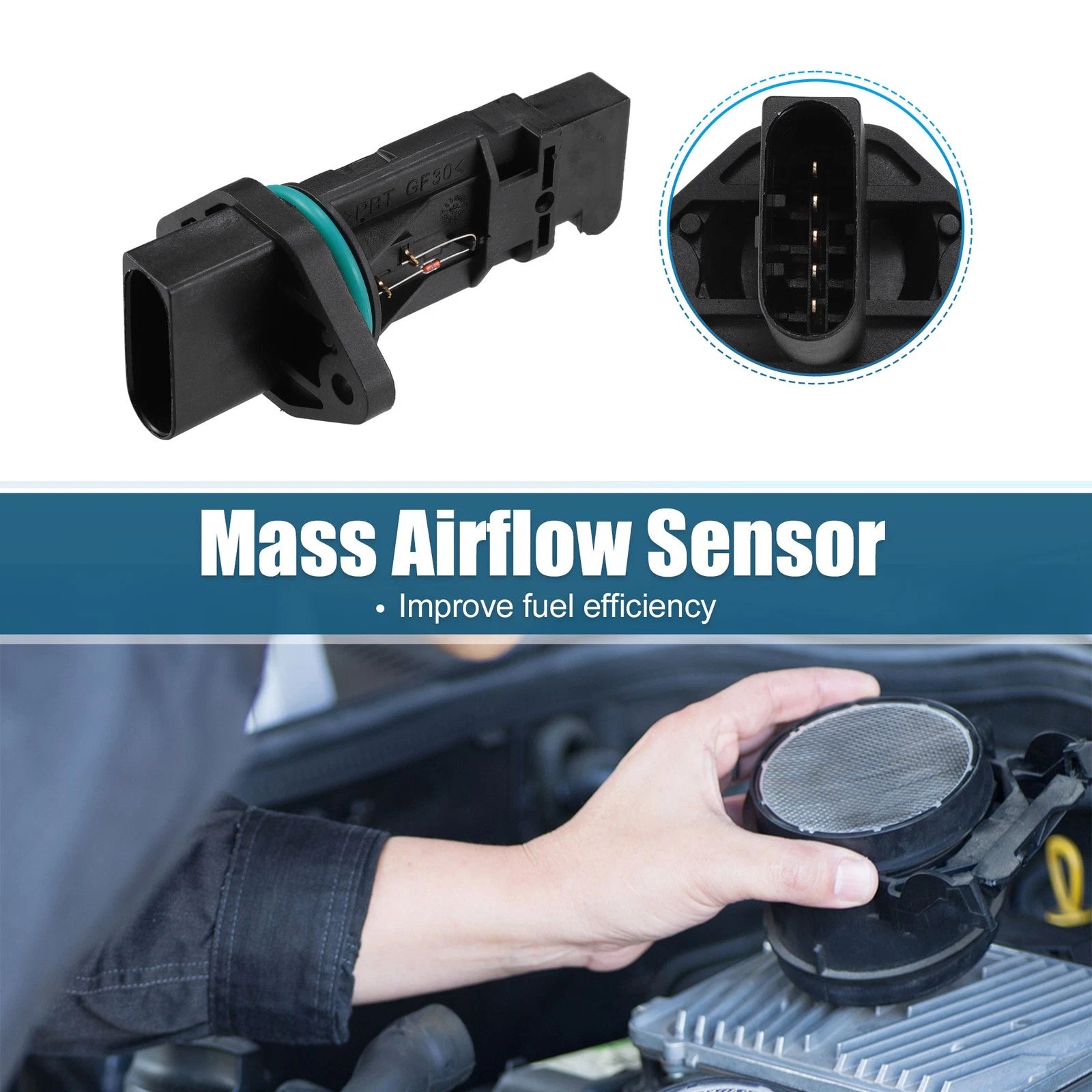 Mass Air Flow Sensor Replacement for Volkswagen Jetta Beetle (2011–2018)
