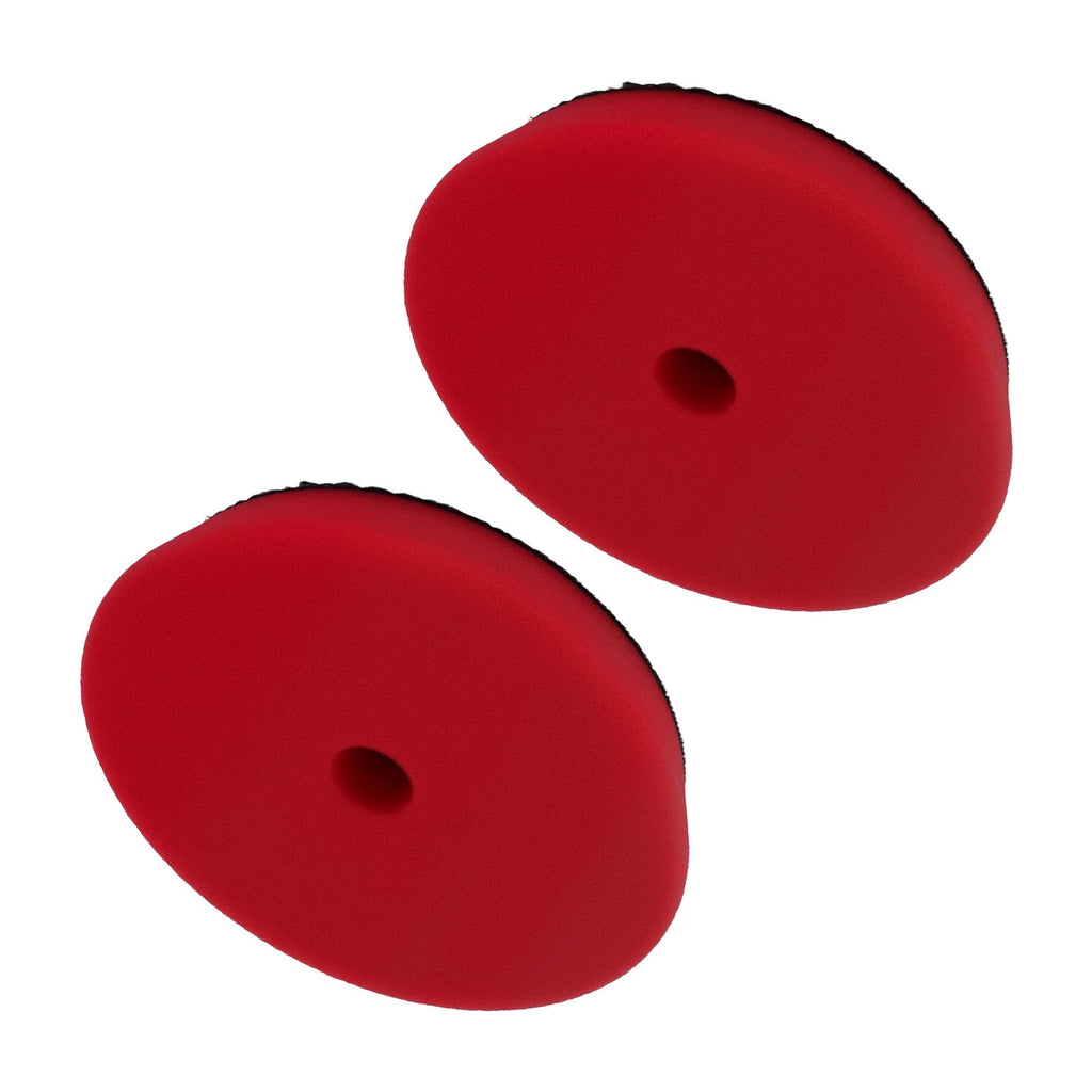 2 Pack Red Foam Buffing Pads 6 Inch for 5" Backing Plate
