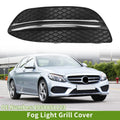 Front Left Fog Light Grill for Mercedes Benz C-Class (2015–2018)