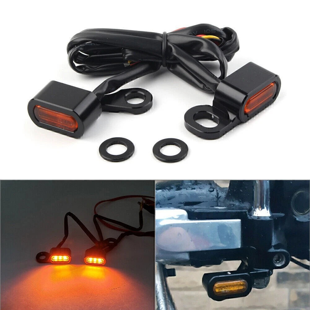 LED Turn Signal Indicator Amber Light Blinker for Mini (Motor)