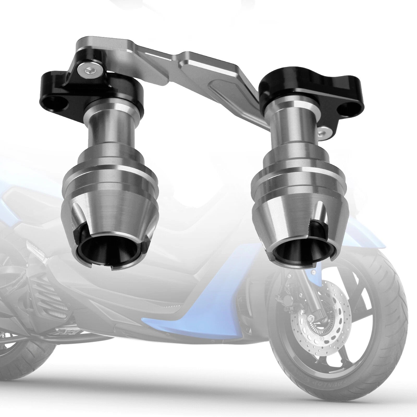 Aluminum Frame Crash Sliders for Yamaha Nvx Aerox Nmax (2015–2019)