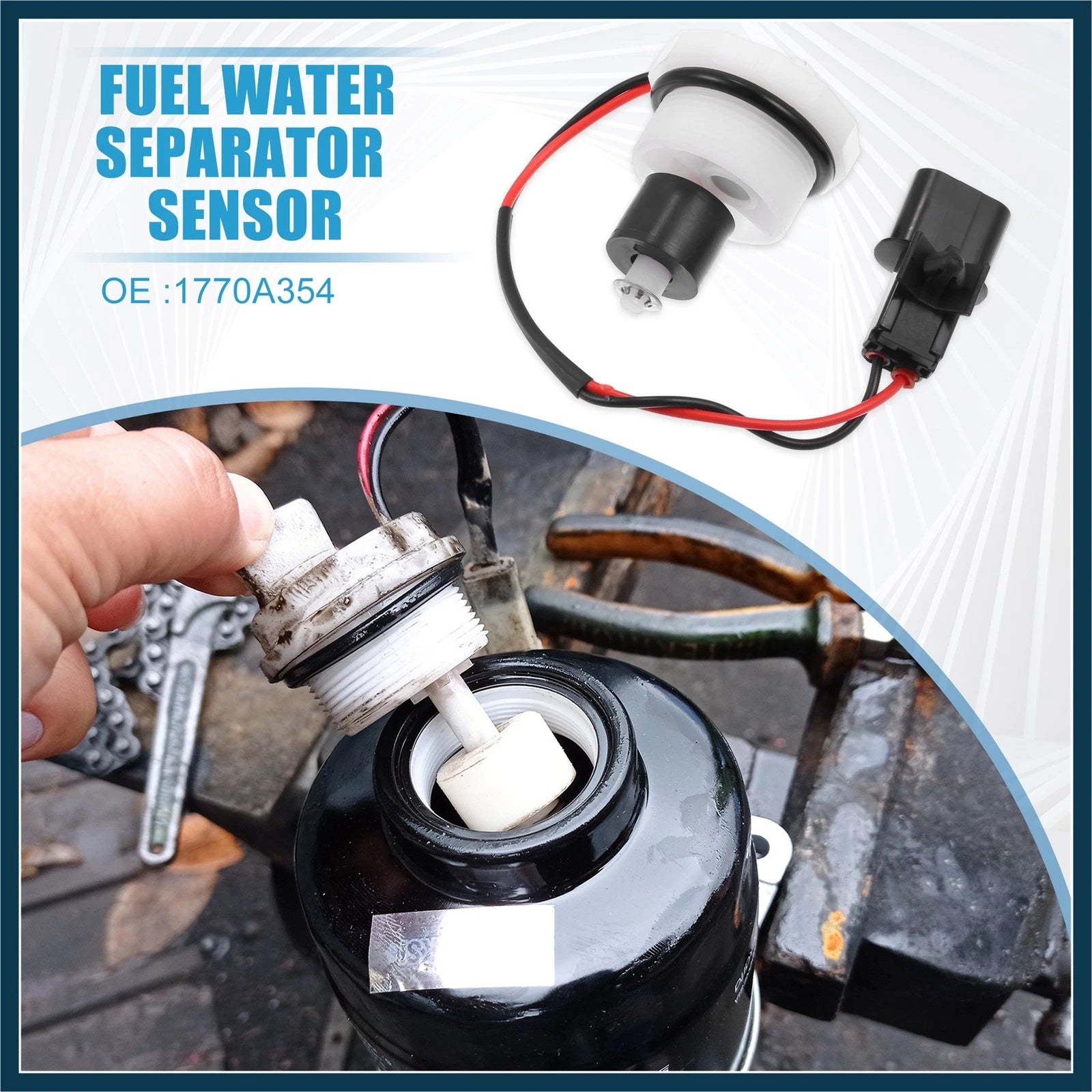 Fuel Filter Water Sensor Replacement for Mitsubishi Triton (2010–2020)