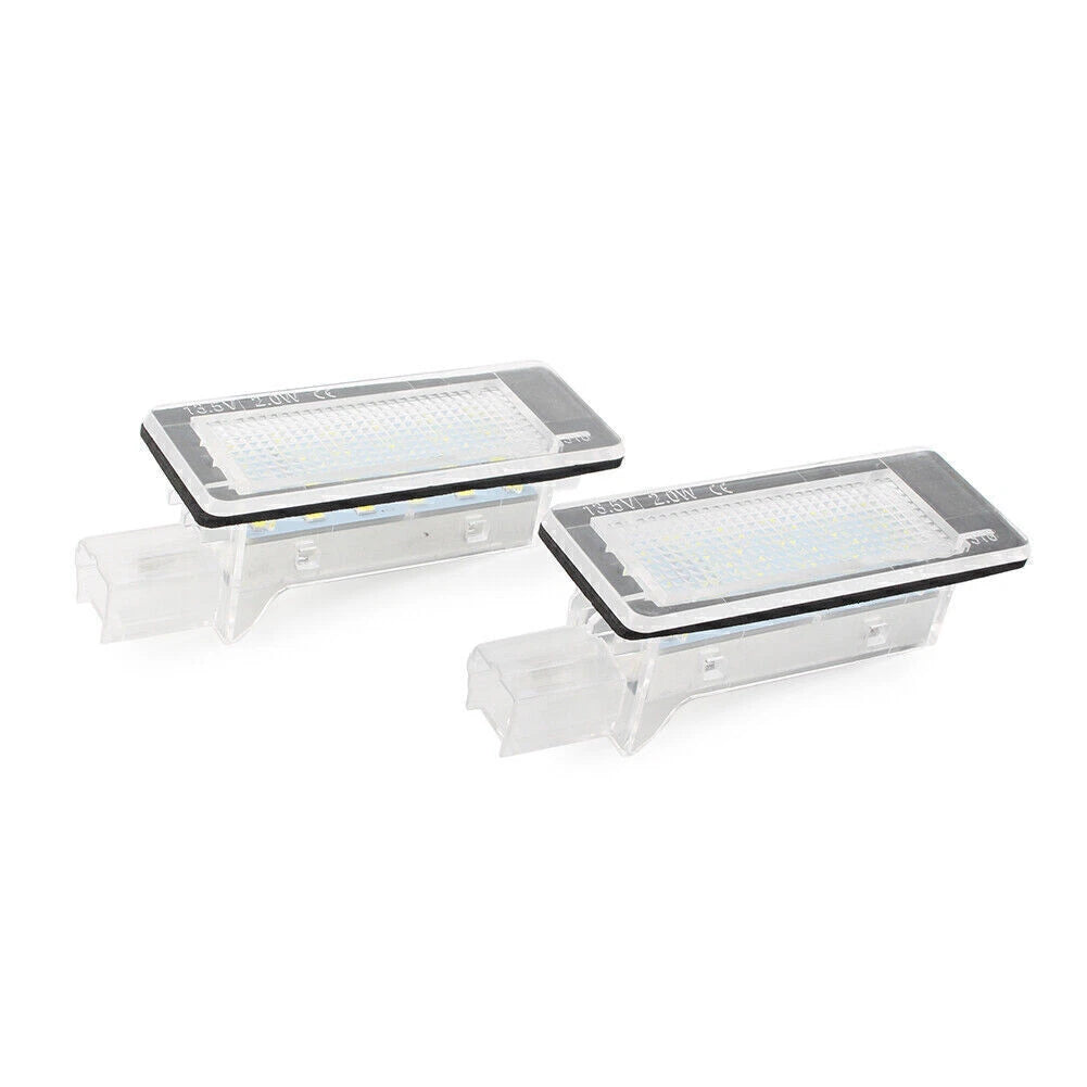 2X License Plate Light for Dacia Duster (2010–2015) Espace MK4 (2003–2010)