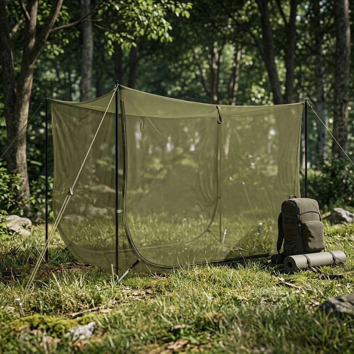 Mesh Camping Mosquito Net Canopy for Outdoor Use