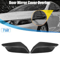 Pair Door Rearview Mirror Cap Carbon Fiber Pattern for Chevrolet Malibu (2016–2020)