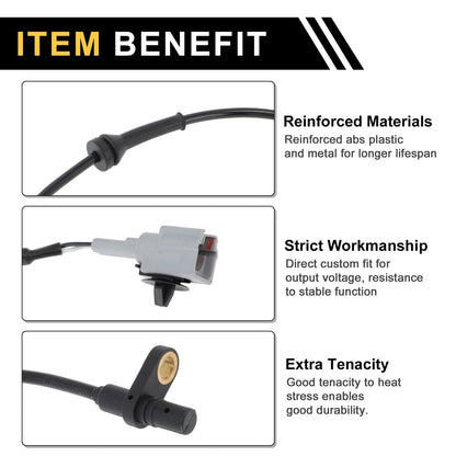 ABS Wheel Speed Sensor No. 479001JY0A for Nissan Sentra (2013–2019) Rear Right