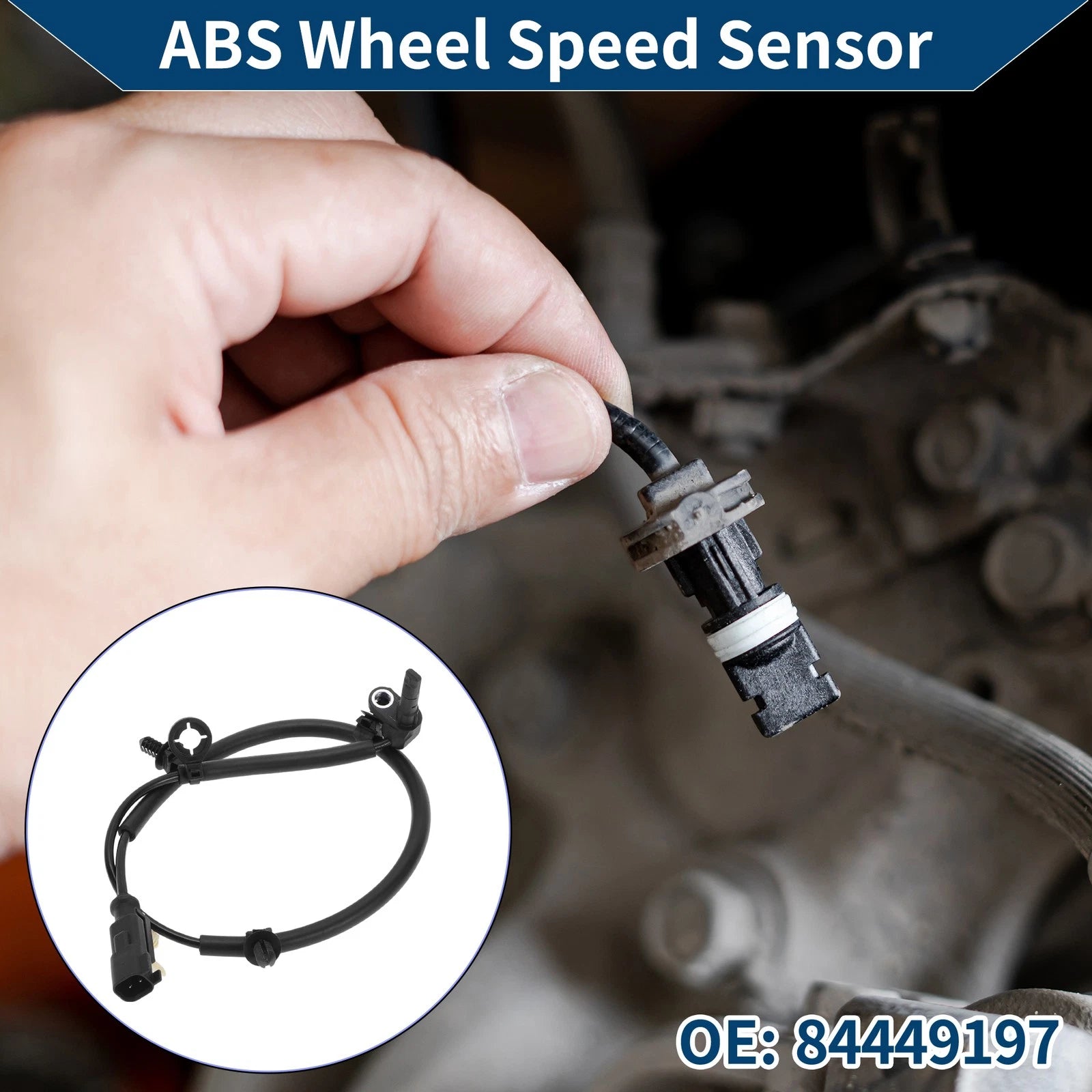 ABS Wheel Speed Sensor Replacement for Chevrolet Equinox 2018–2024 Rear