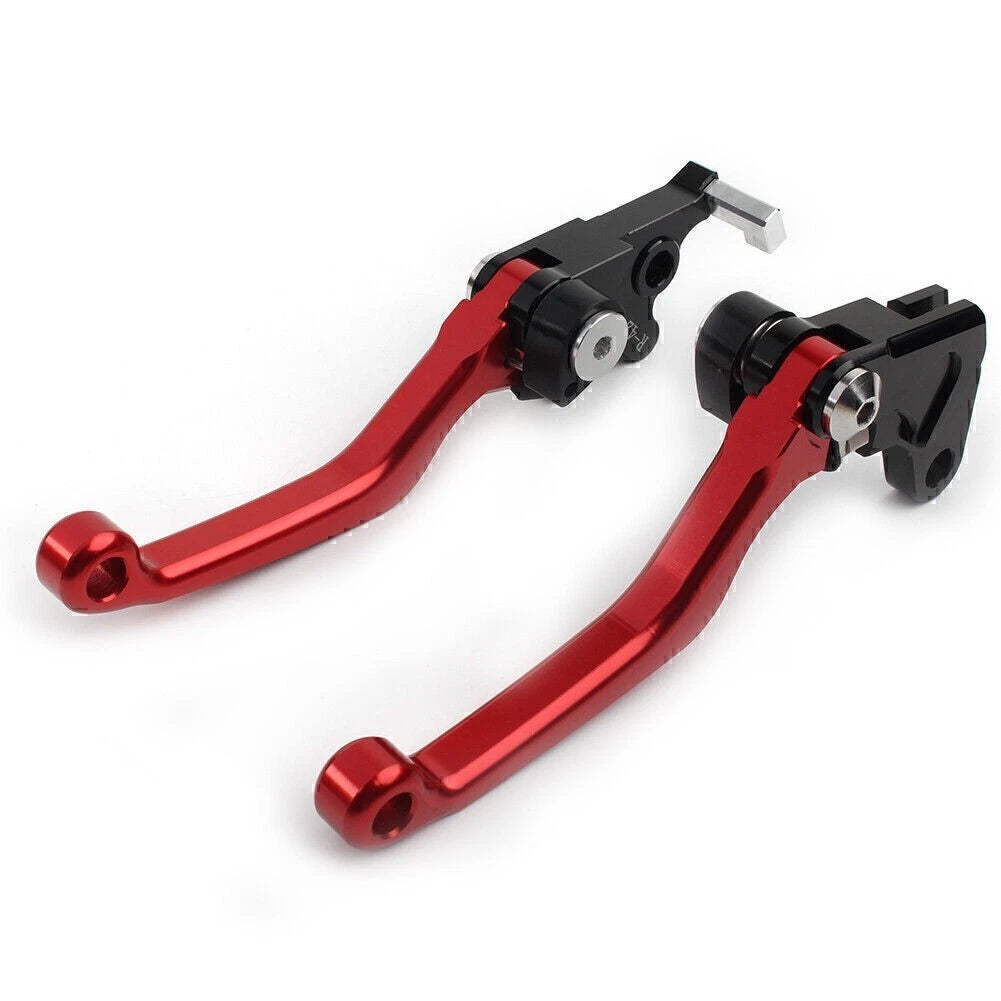 Brake Lever Clutch Lever for Suzuki DRZ 400E 400S (2000–2022) Red