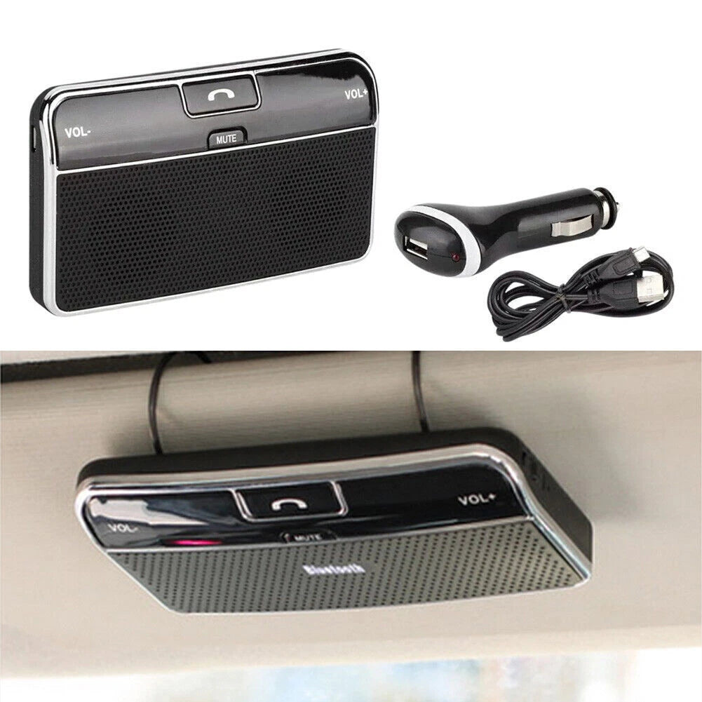 Wireless Bluetooth Handsfree Speaker Phone for Universal Car Kit (2010–2023)