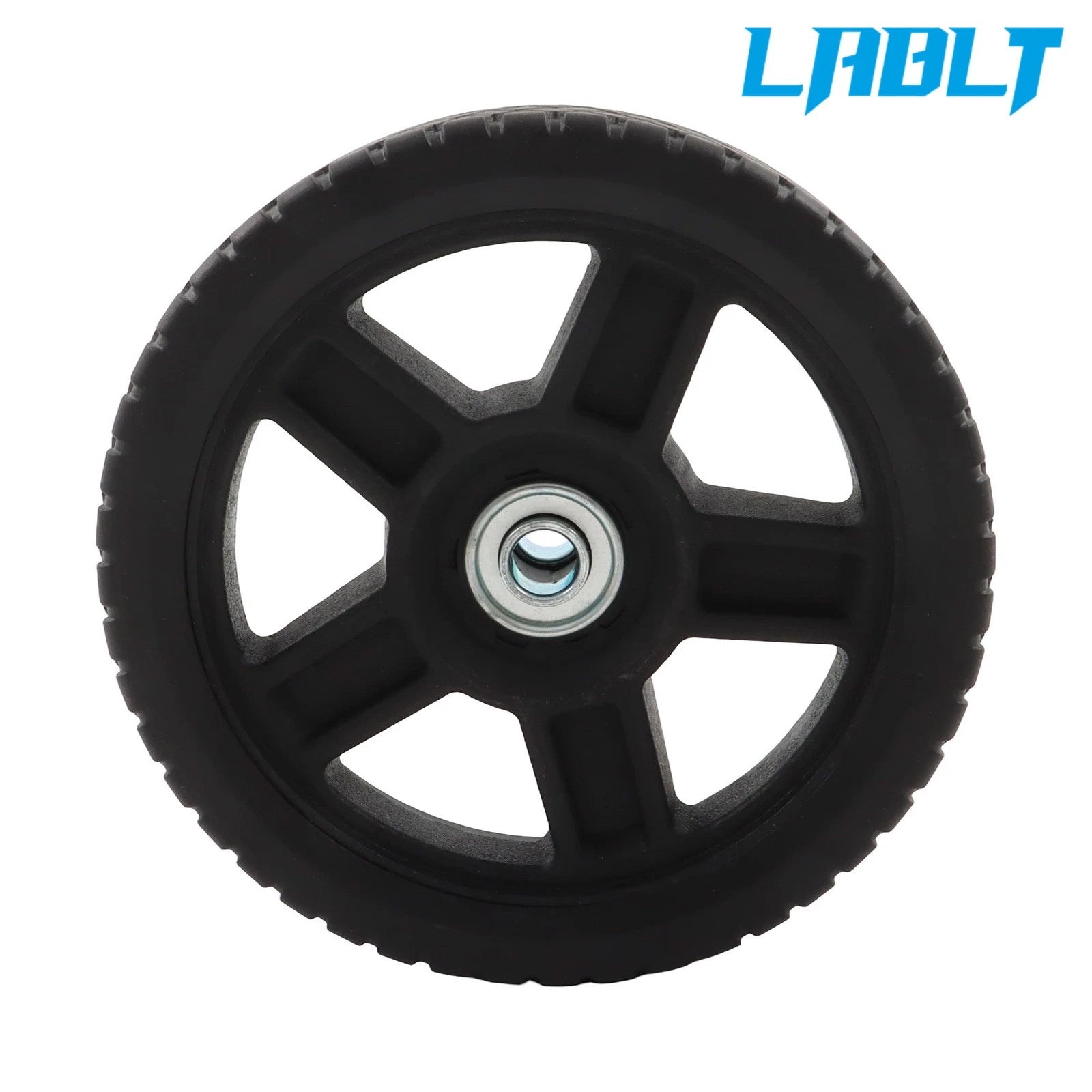 2X 7 Inch Lawn Mower Wheels Kit for Cart Push Mower (LABLT)