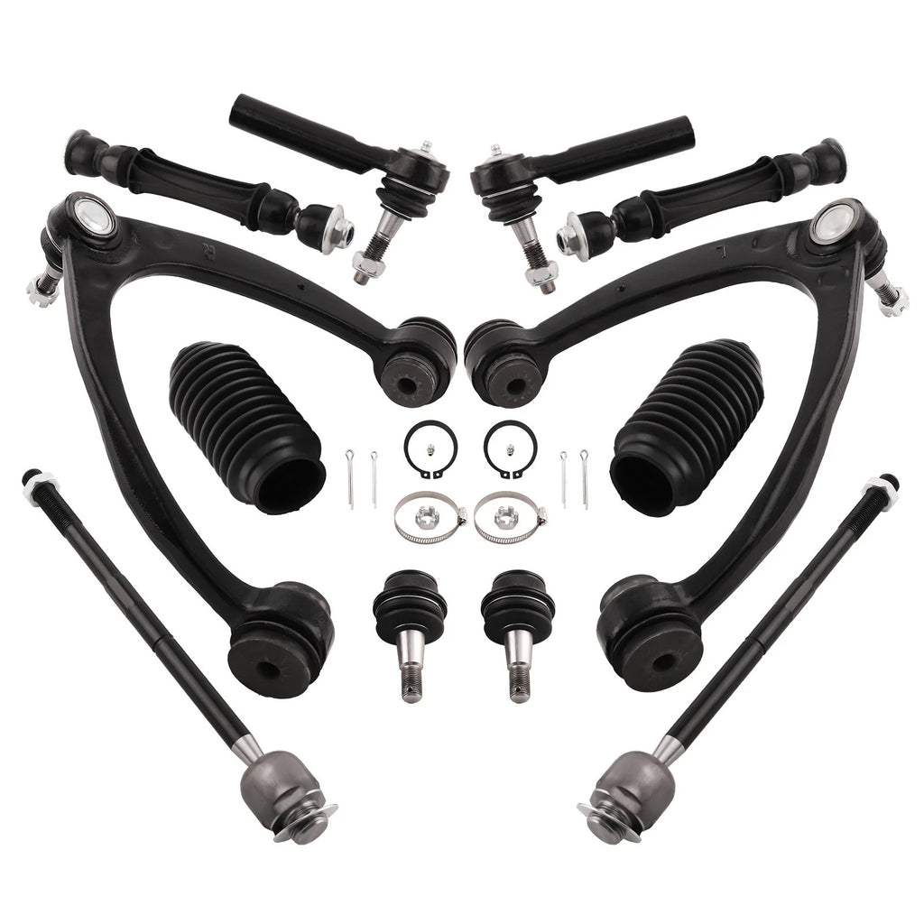12x Front Upper Control Arms Kit for Chevy Silverado (2007–2013)