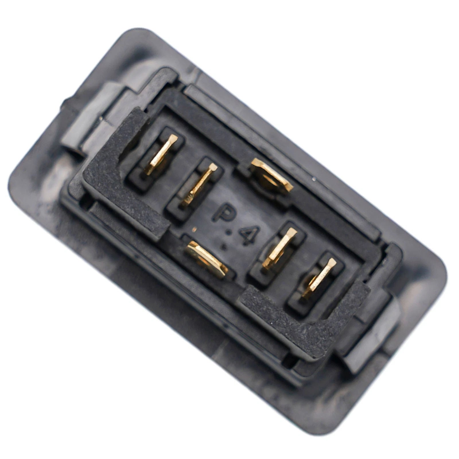 Electric Power Switch Button for Car (12V/24V) - 6 Pins, Green Light