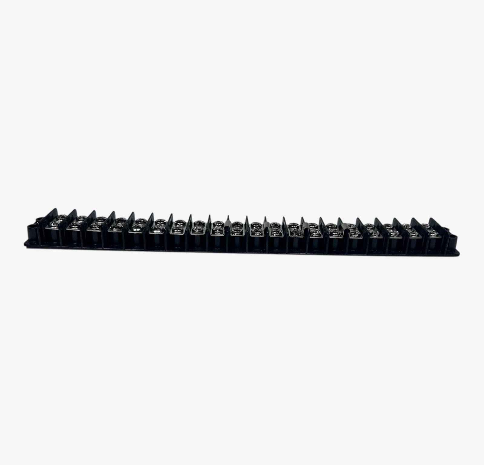 Set of 2 Newark Panel Mount Terminal Block 20 Position 20 Amp