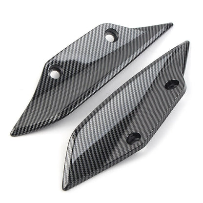 Carbon Fiber Look Front Side Spoiler Winglets for BMW S1000RR (2009–2014)