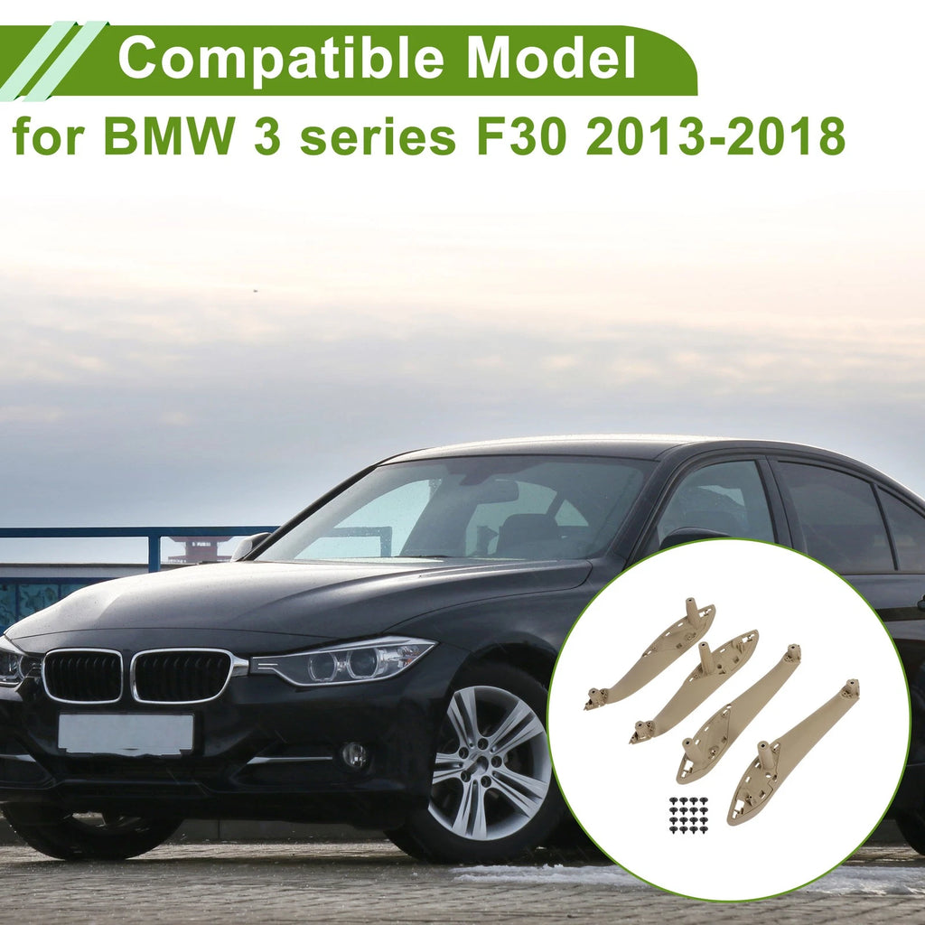 Door Panel Handle Pull Trim Cover Replacement for BMW 3 Series F30 (2013–2018)