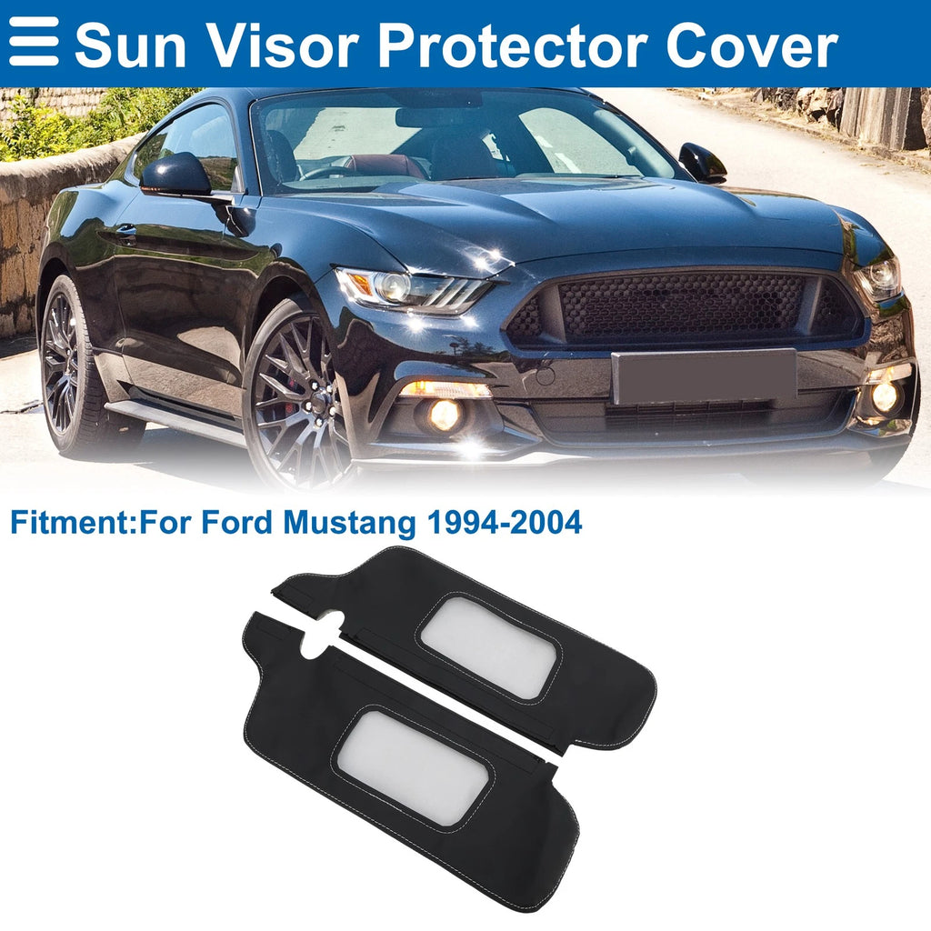 Sun Visor Cover Replacement for Ford Mustang (1994–2004) Left Right Black Gray