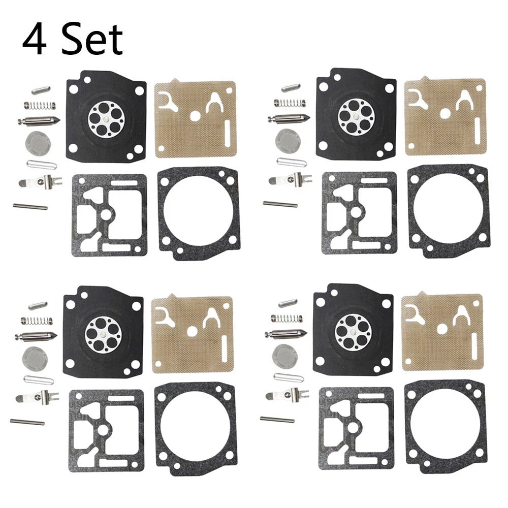 Set of 4 Carburetor Repair Kits for Husqvarna H355 (55CC) Zama RB-95