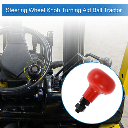 Steering Wheel Knob for Car Truck (1 Pc) - Red 30mm
