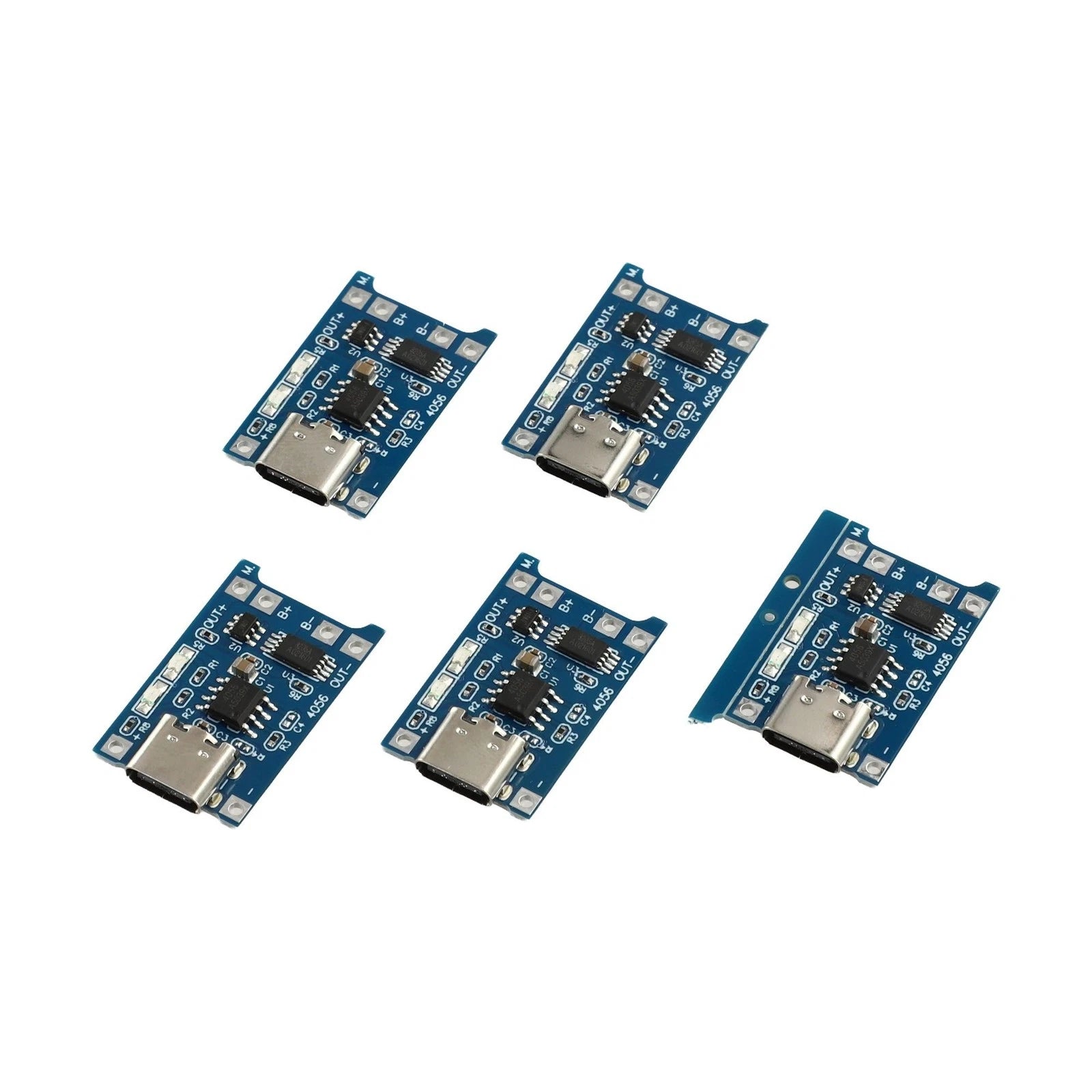Battery Charging Board with Lithium Charger TYPE C USB 5V 1A