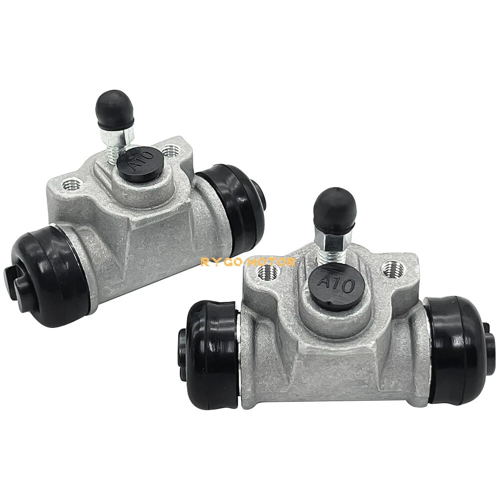 Rear Brake Wheel Cylinders with Shoes for Kawasaki KAF300 Mule 500 520 550 (1991–2004)