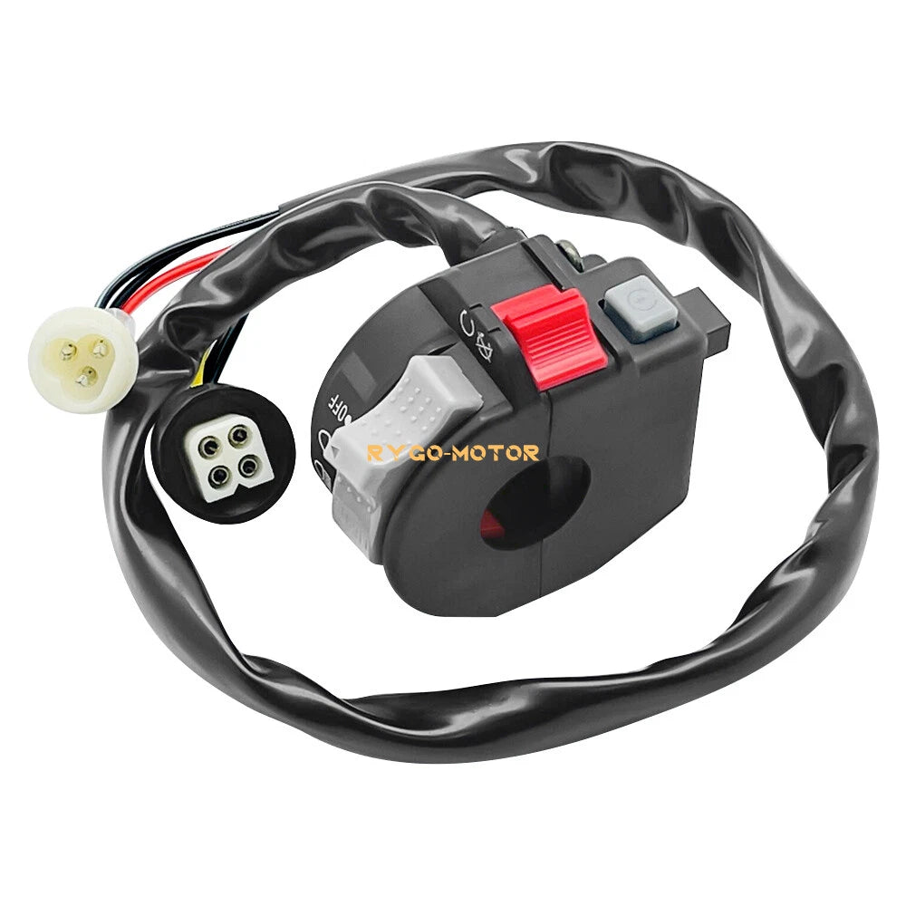 Left Handlebar Start Switch Headlight for Yamaha Big Bear 350 YFM350F (1987–1992)