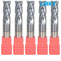 5X 1/2" 4 Flute Variable Helix Carbide End Mill TiALN Coated