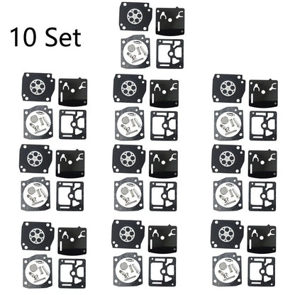 10x Carburetor Gasket Overhaul Kit for Stihl MS440 044 Chainsaw (RB-36)
