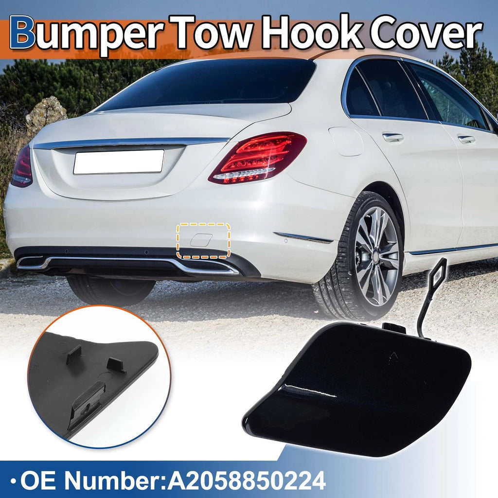 Rear Tow Hook Cover Replacement for Mercedes-Benz A-Class W176 (2013–2018)