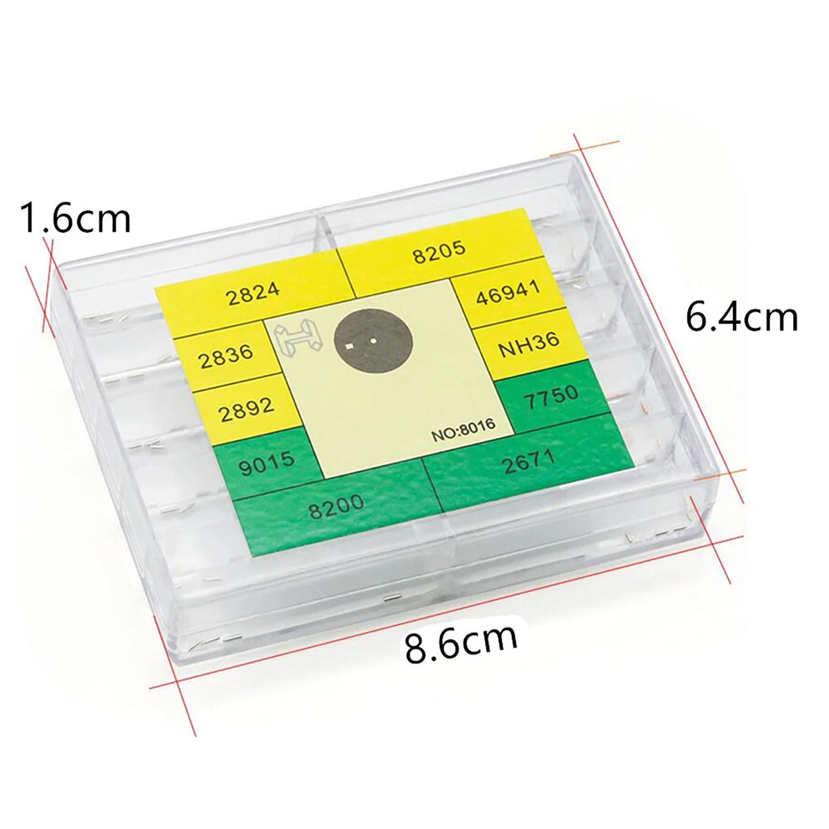 50pcs Watch Dial Feet for 8205 2824 7750 NH36