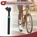 Bike Seat Posts 27.2x300mm Suspension Shock Absorber Replacement for Black Assorted