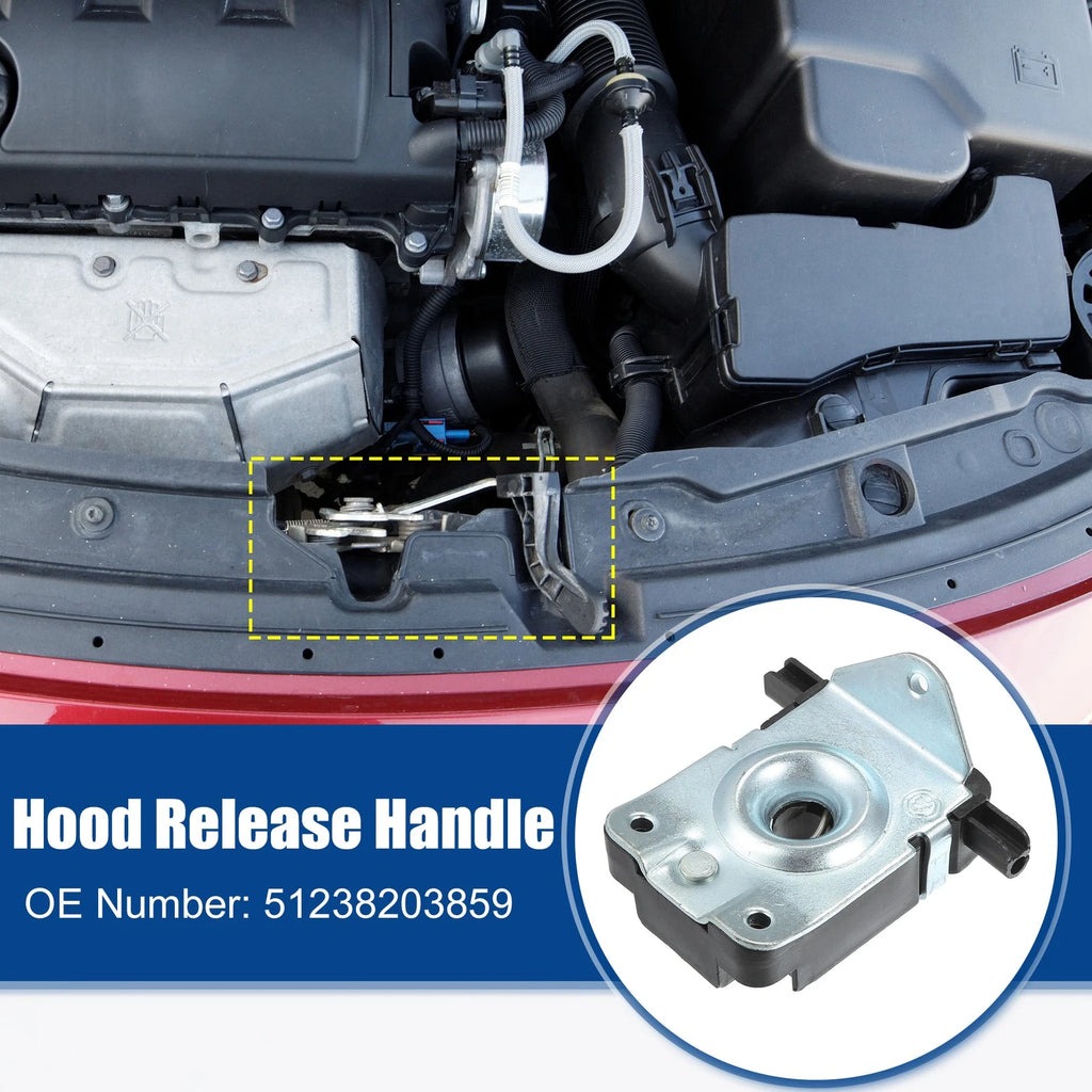 Front Left Hood Latch Lock Actuator Replacement for BMW 323Ci (1998–2006)