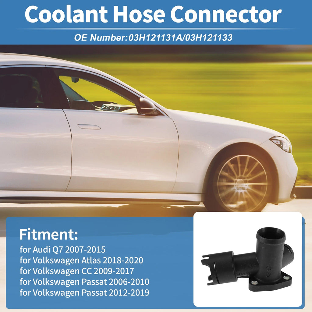 Engine Coolant Hose Connector Replacement for Audi Q7 2007–2015