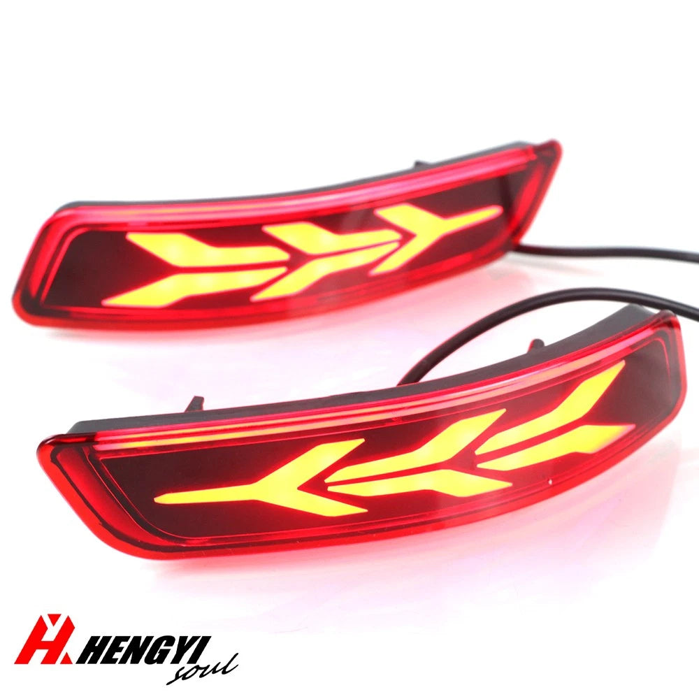 LED Rear Bumper Turn Signal Stop Brake Lights for Lexus GS350 GS450H (2013–2018)