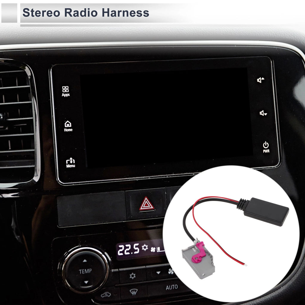 Bluetooth AUX Radio Harness Adapter Music Cable for Audi A3 (2012–2019)