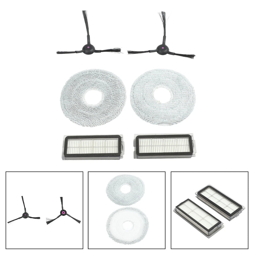 Robot Vacuum Mop Cloth Set with Filter for