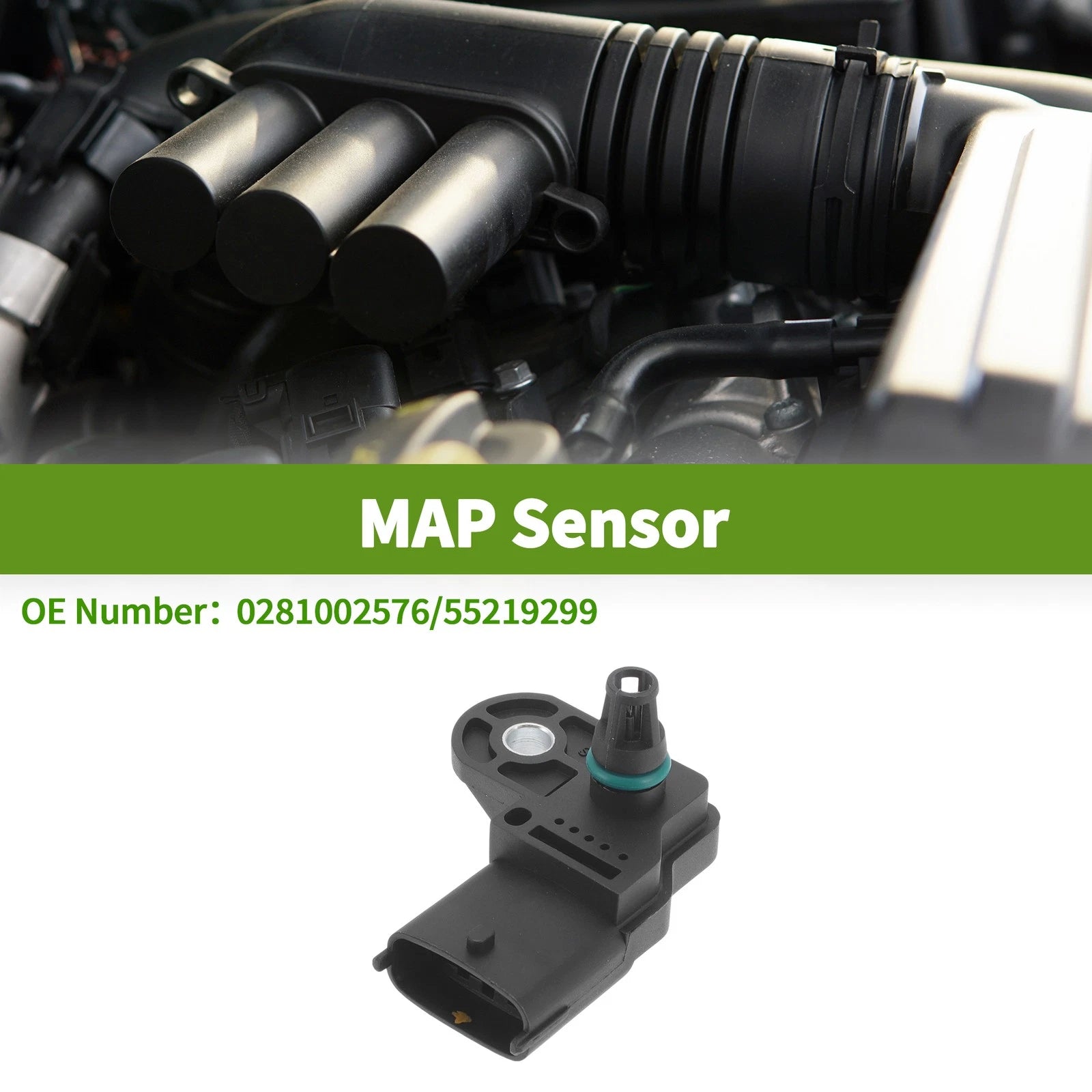 MAP Sensor No.0281002576 for Fiat Doblo (2010–2016)