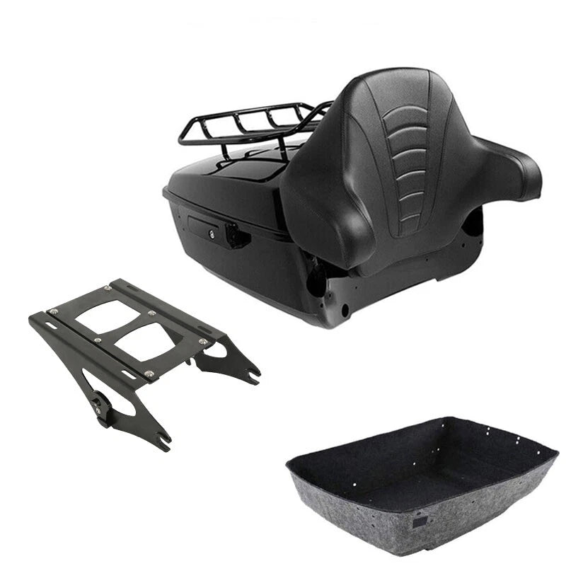 Trunk Backrest Mount Rack for Harley Touring Road Glide FLHX (2014–2026)