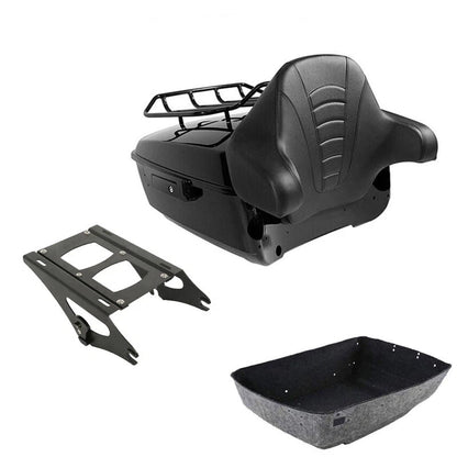 Trunk Backrest Mount Rack for Harley Touring Road Glide FLHX (2014–2026)