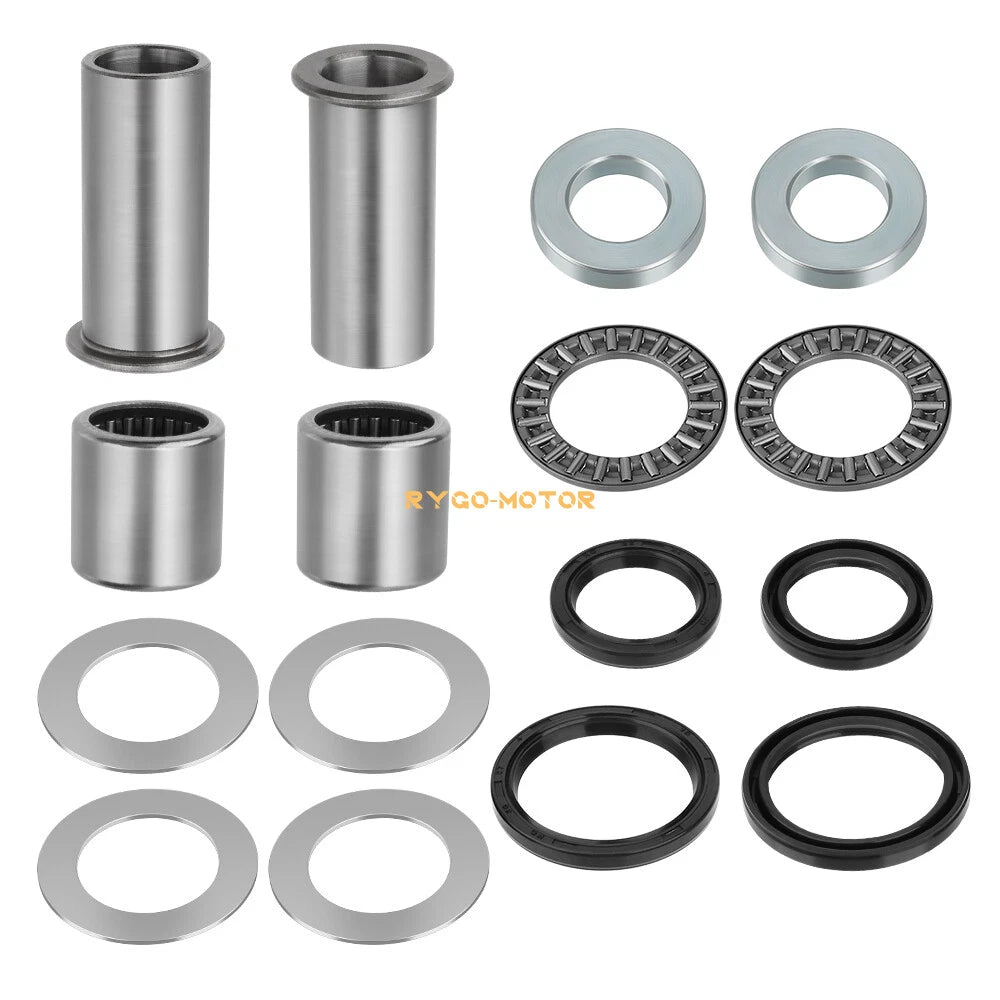 Swing Arm Bearings Seals Bushings Kit for Suzuki RM125 RM250 RMZ250 RMZ450 (1996–2008)