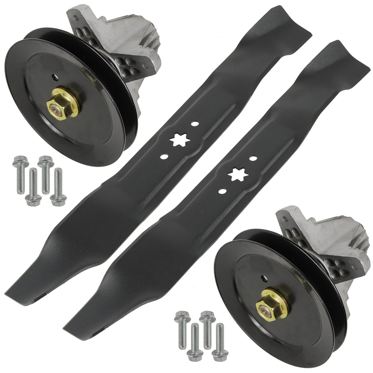 Deck Spindle Blade Kit Replacement for Cub Cadet M1642 (2009–2017)