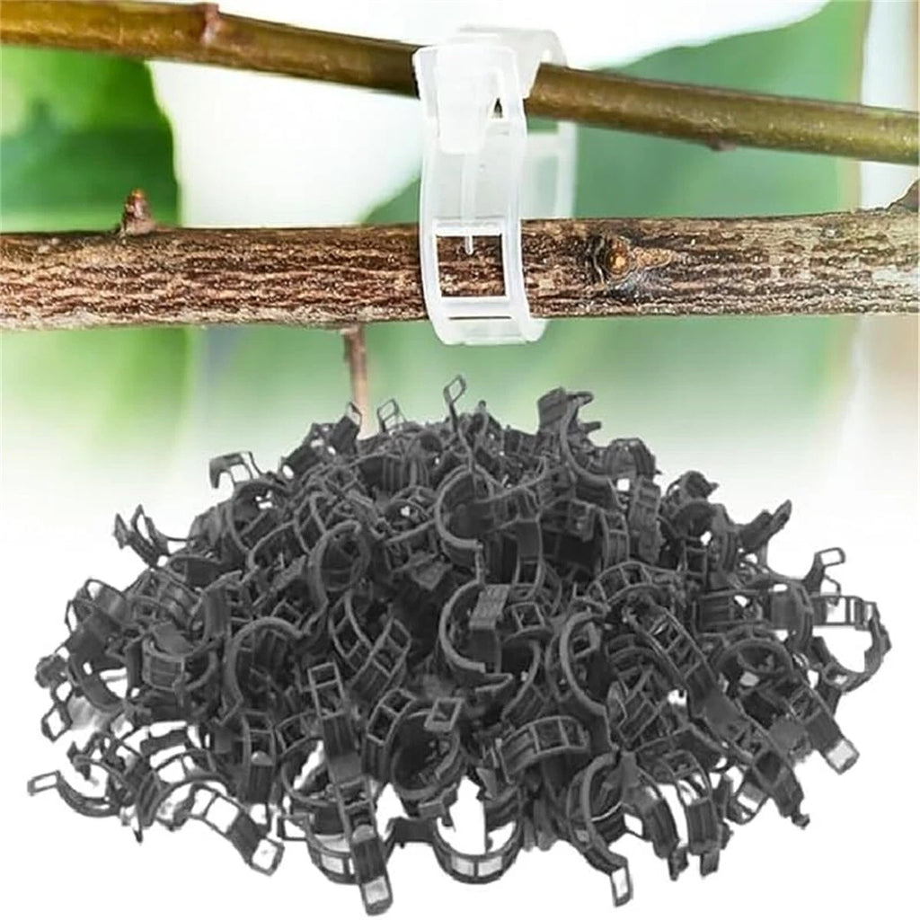 300Pcs Plant Support Clips for Grape Tomato Trellis (1")