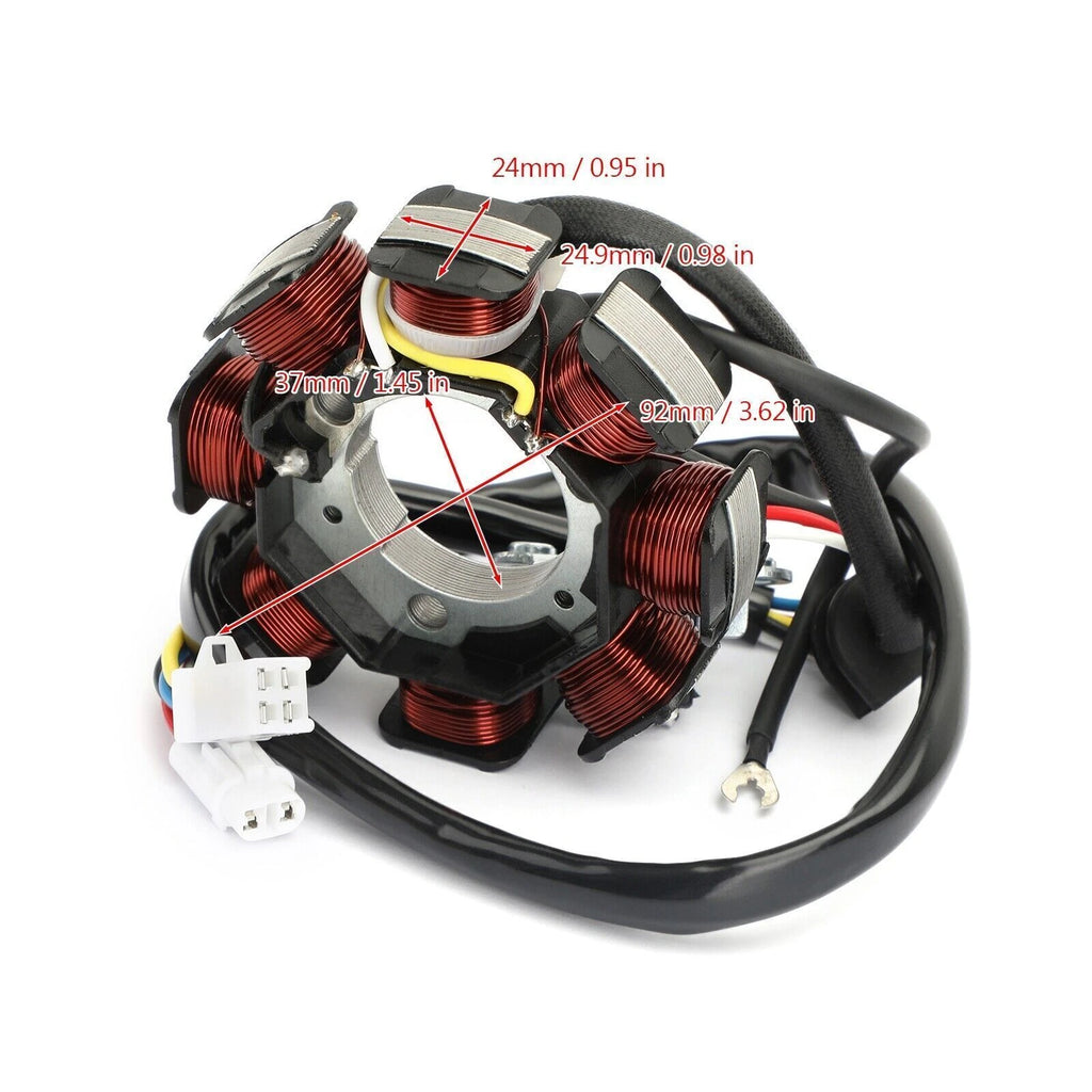 Alternator Magneto Stator for Yamaha TTR 50 (2006–2020) 19 18 17 16 15 T9