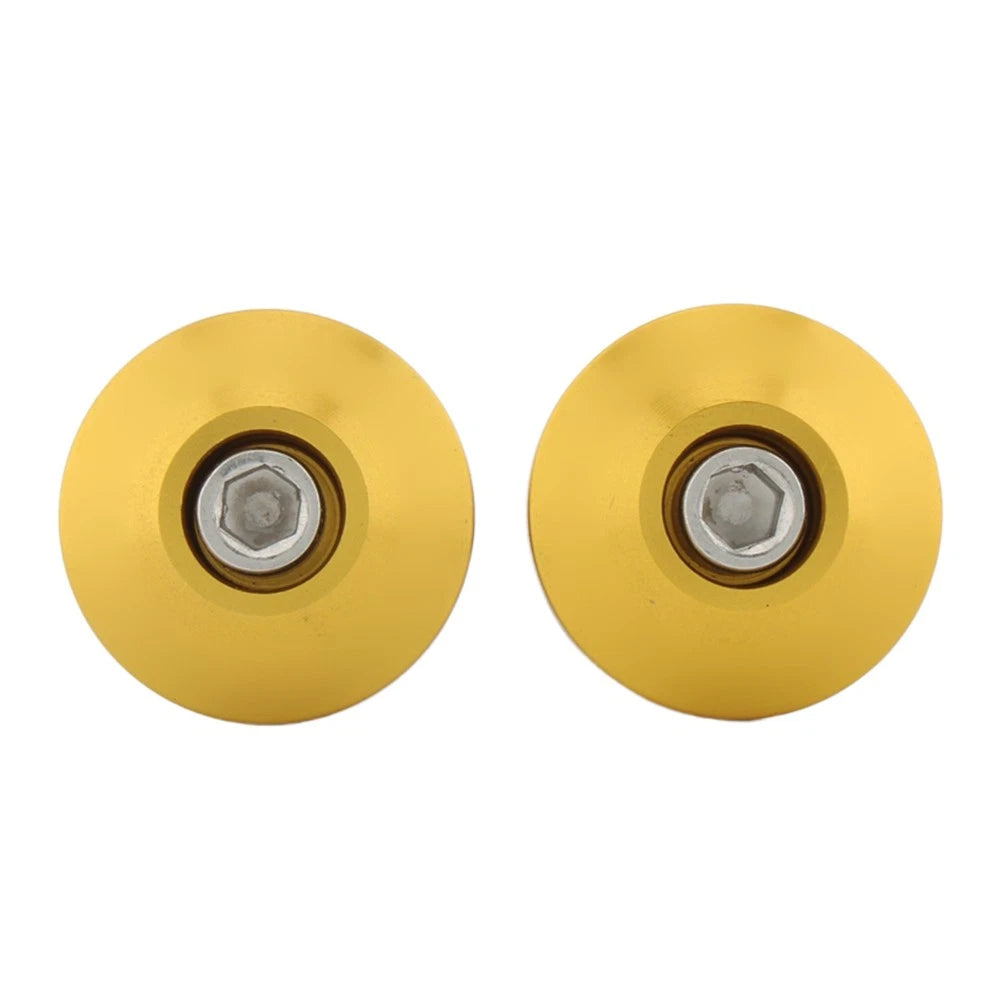 Handlebar End Caps for Motorcycle Dirt Bike 7/8'' (All Years) - Gold