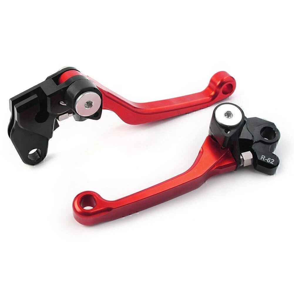 Clutch Lever Brake Lever for Suzuki RM125 RM250 RM85 (1995–2009) Red